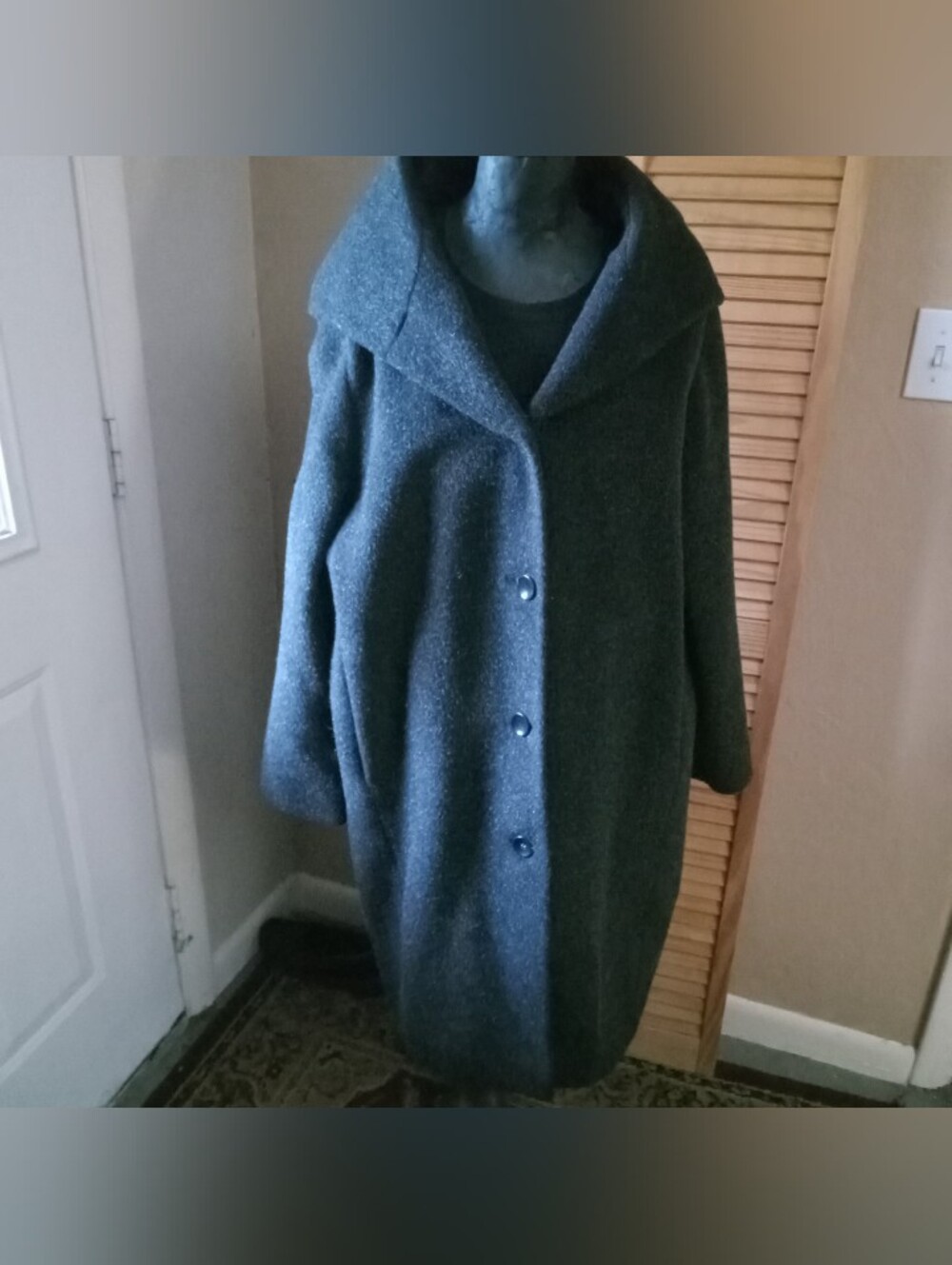 Anne KLEIN VINTAGE WOOL COAT Size 14